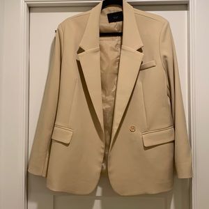 Oversized blazer from The Frankie Shop. The brand of Repeller.